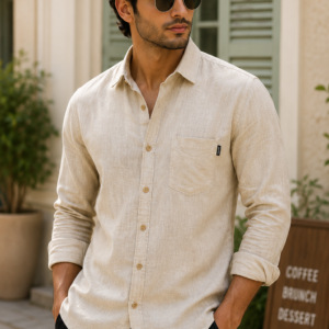 Golden Era Summer Linen Shirt